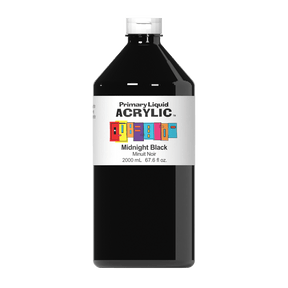 Primary Liquid Acrylic - Midnight Black - Tri-Art Mfg.