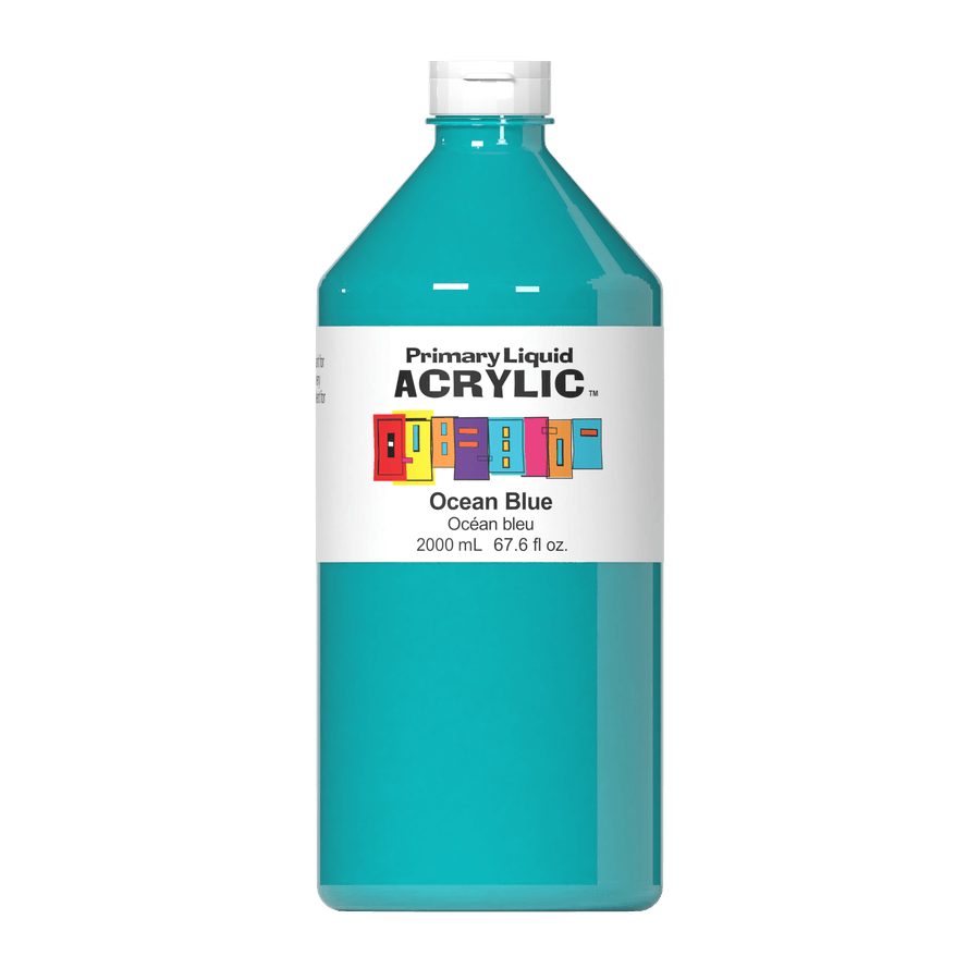 Primary Liquid Acrylic - Ocean Blue - Tri-Art Mfg.