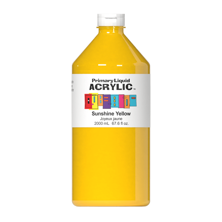 Primary Liquid Acrylic - Sunshine Yellow - Tri-Art Mfg.