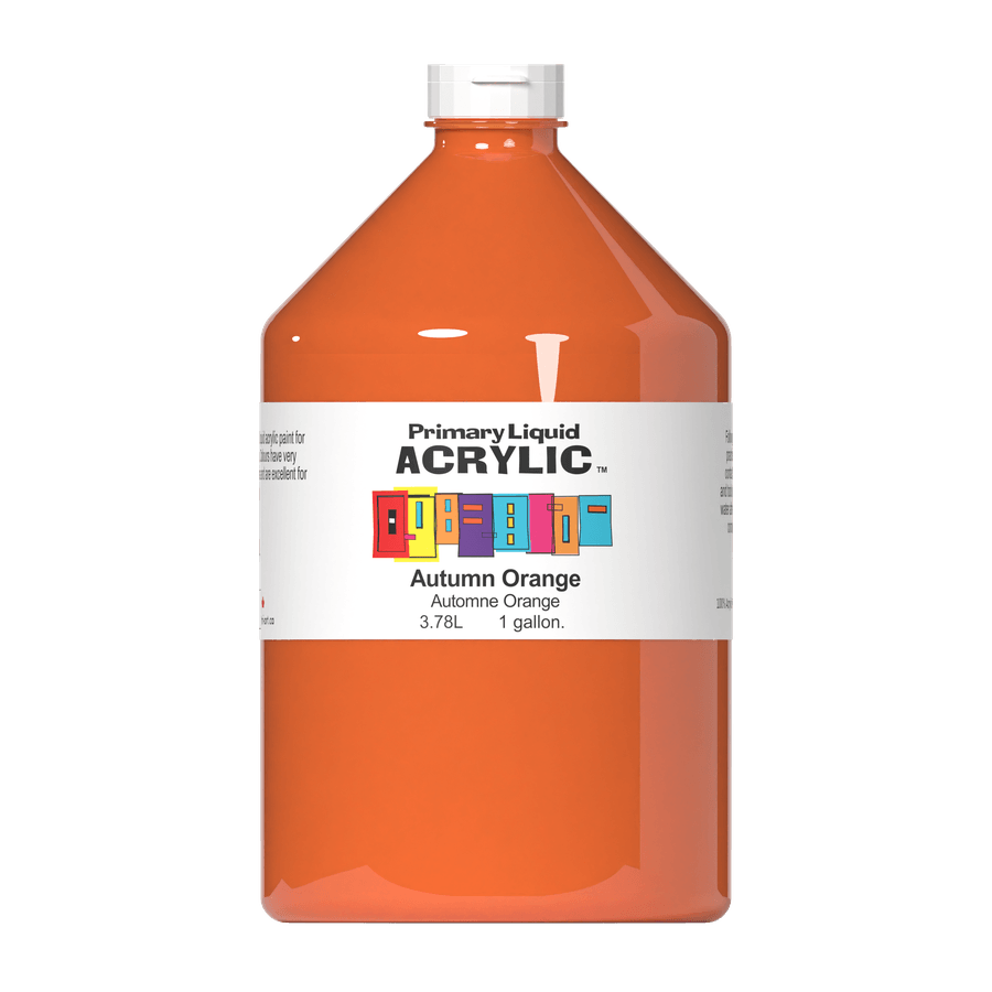 Primary Liquid Acrylic - Autumn Orange - Tri-Art Mfg.