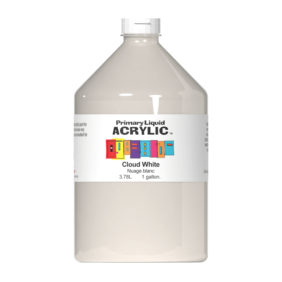 Primary Liquid Acrylic - Cloud White - Tri-Art Mfg.