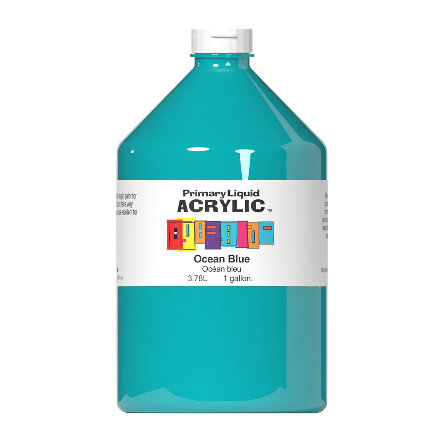 Primary Liquid Acrylic - Ocean Blue - Tri-Art Mfg.
