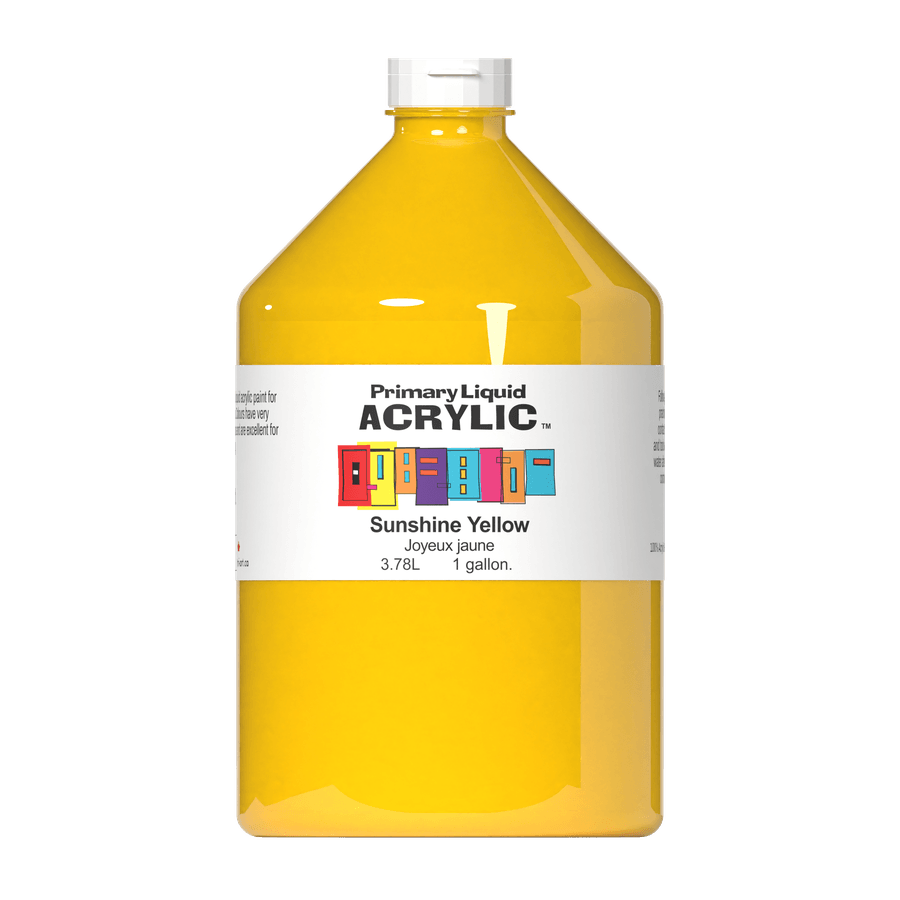 Primary Liquid Acrylic - Sunshine Yellow - Tri-Art Mfg.