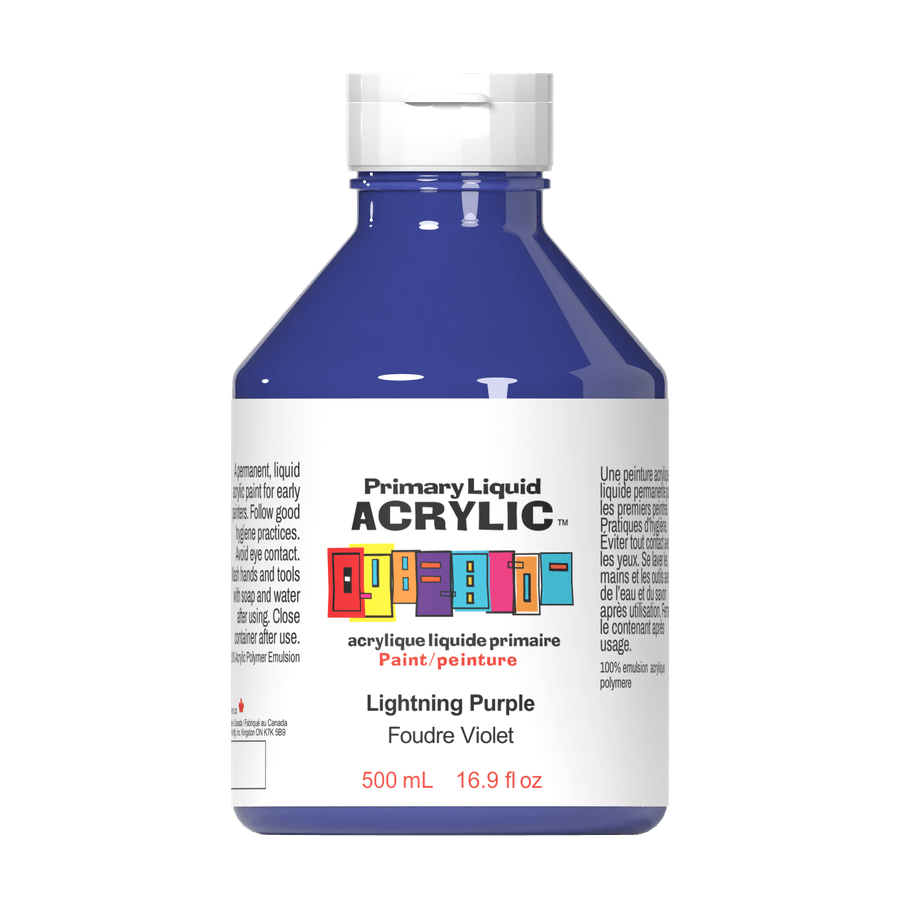 Primary Liquid Acrylic - Lightning Purple - Tri-Art Mfg.