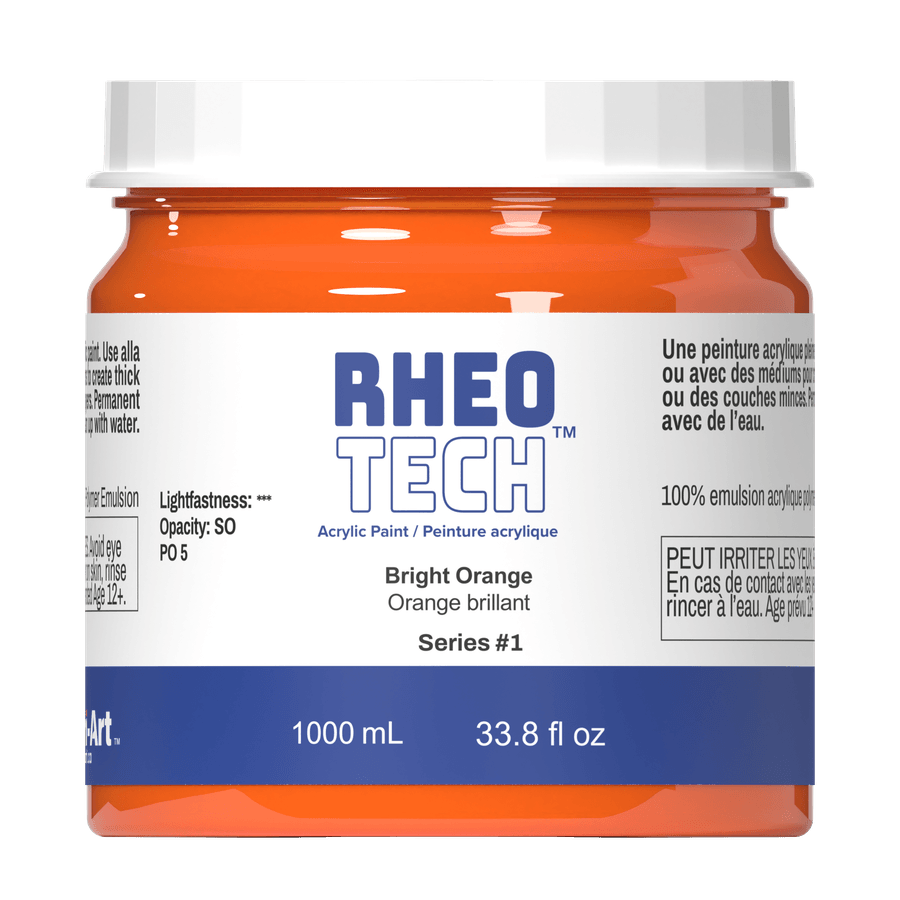 Rheotech - Bright Orange - Tri-Art Mfg.