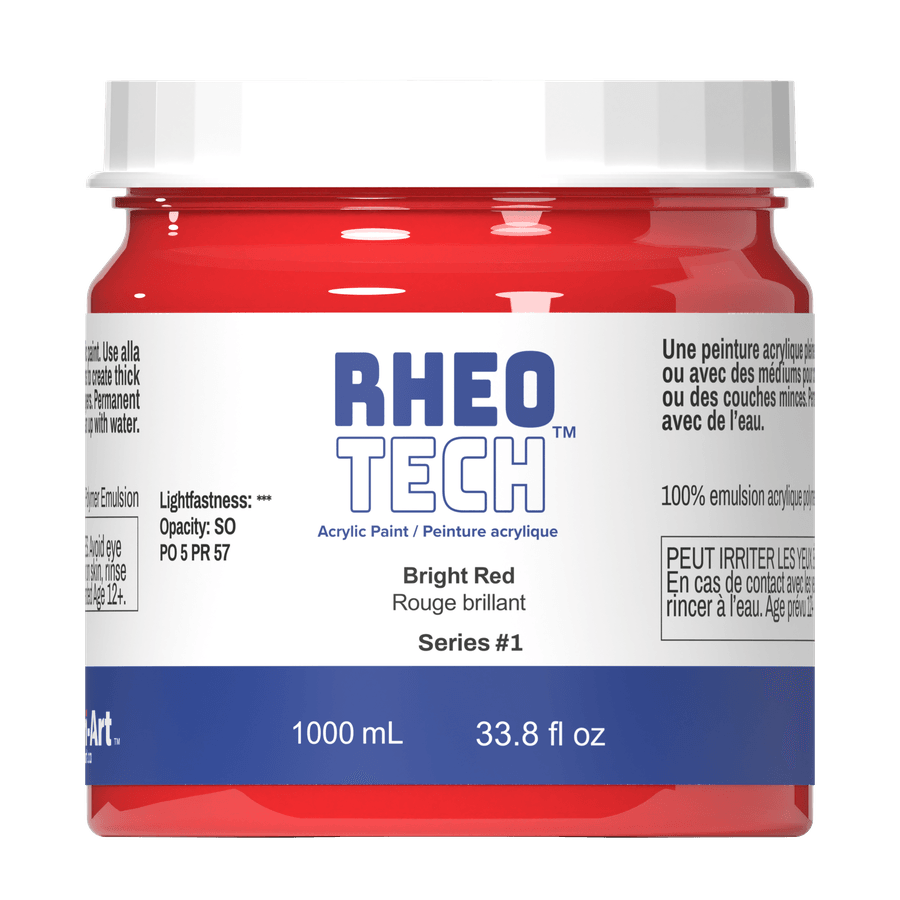 Rheotech - Bright Red - Tri-Art Mfg.