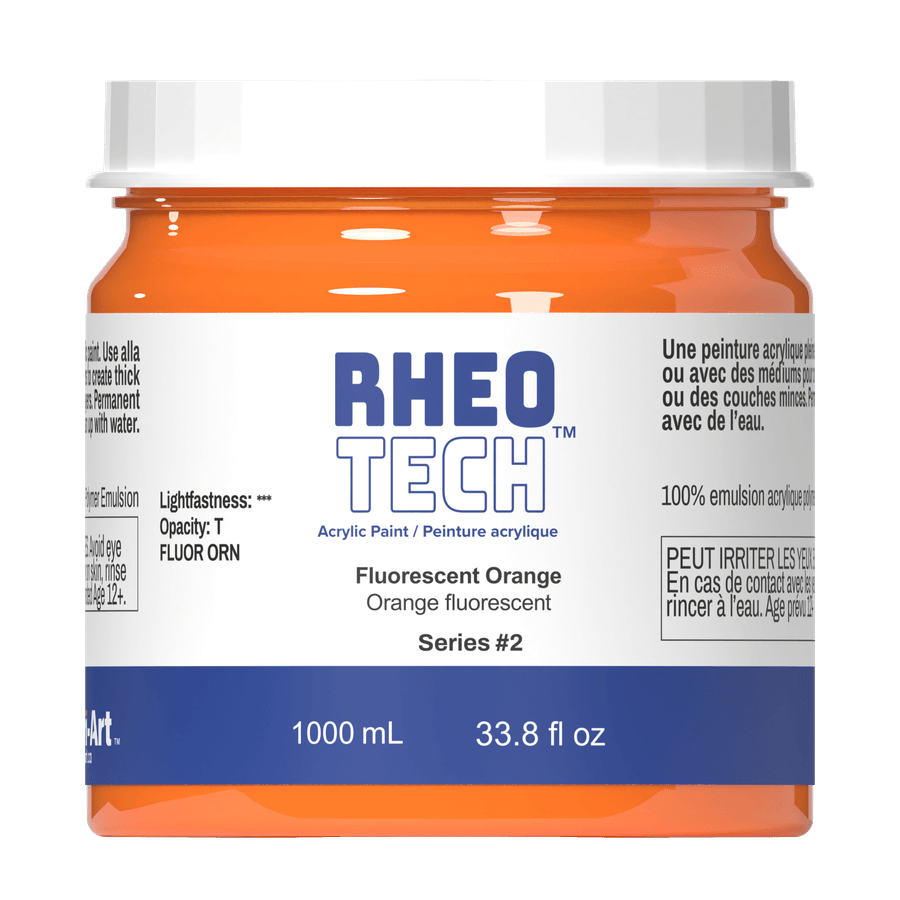Rheotech - Fluorescent Orange - Tri-Art Mfg.