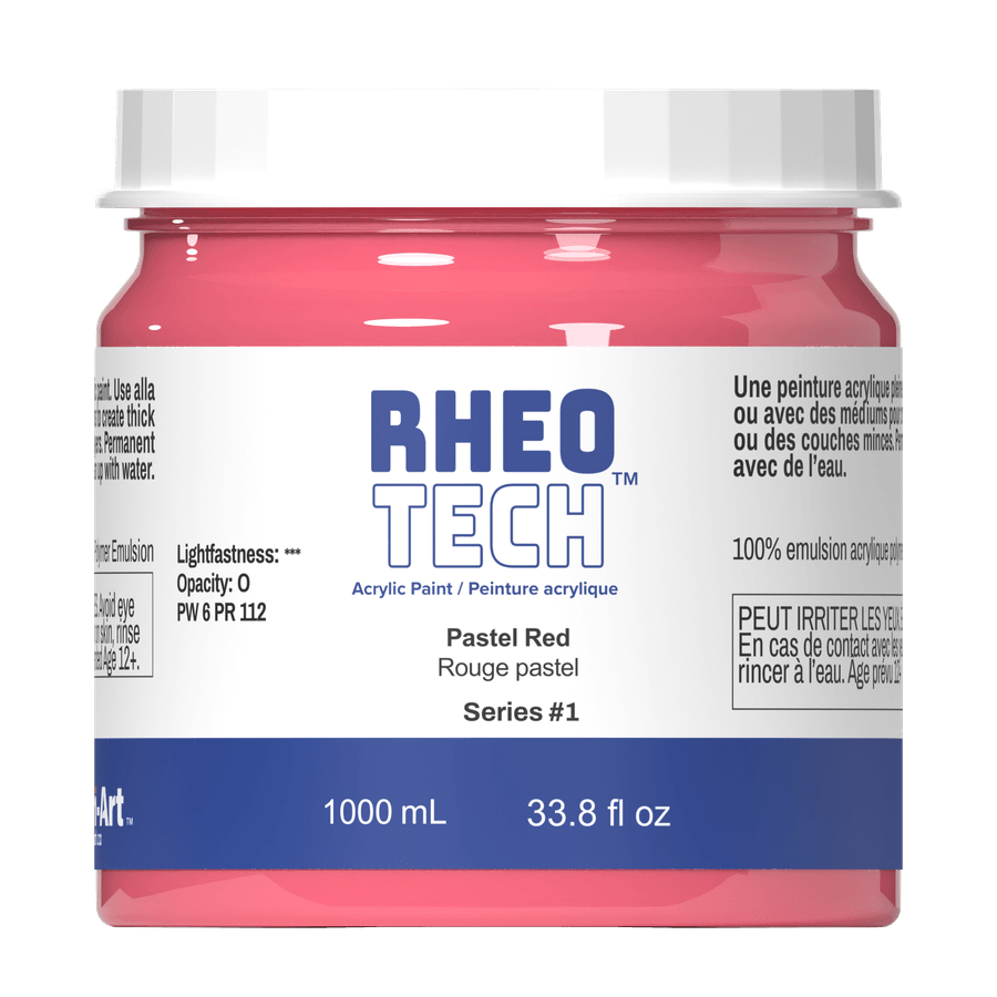 Rheotech - Pastel Red - Tri-Art Mfg.