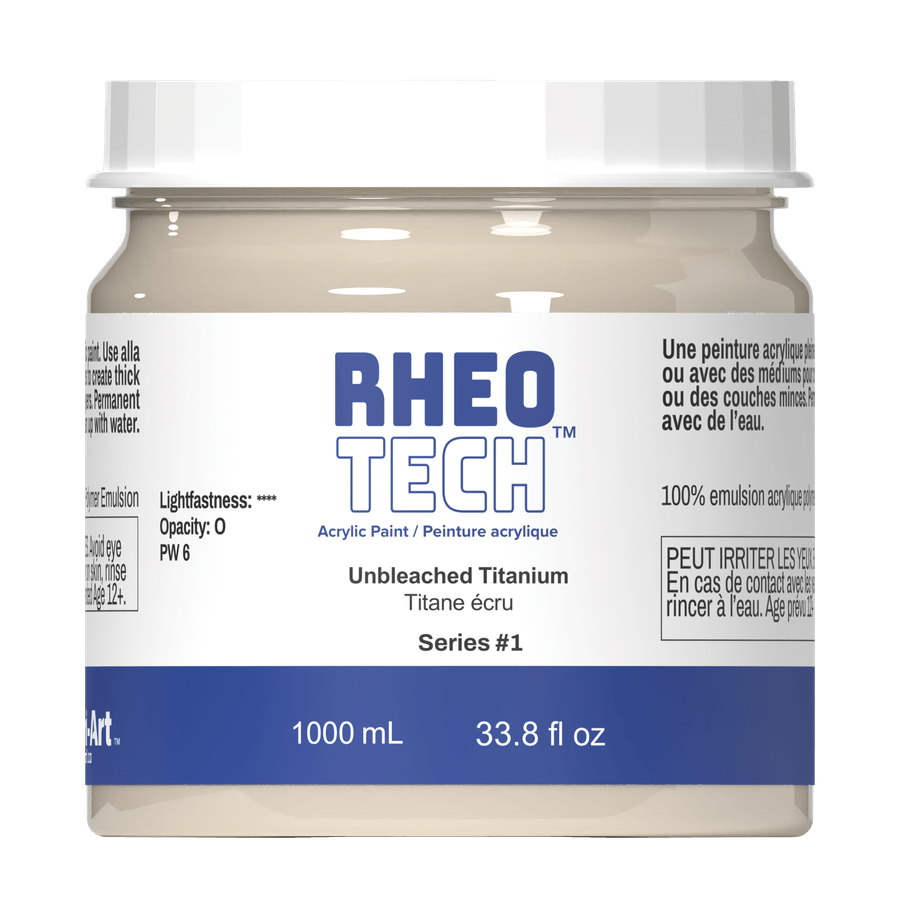 Rheotech - Unbleached Titanium - Tri-Art Mfg.
