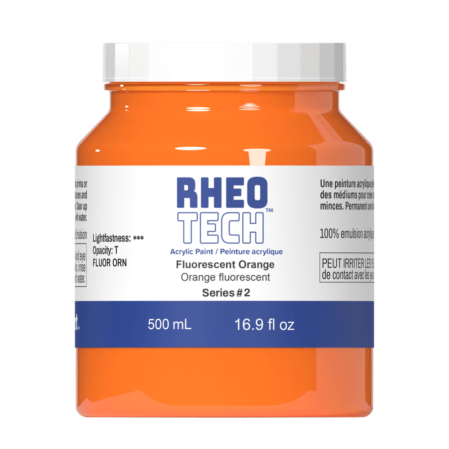 Rheotech - Fluorescent Orange - Tri-Art Mfg.