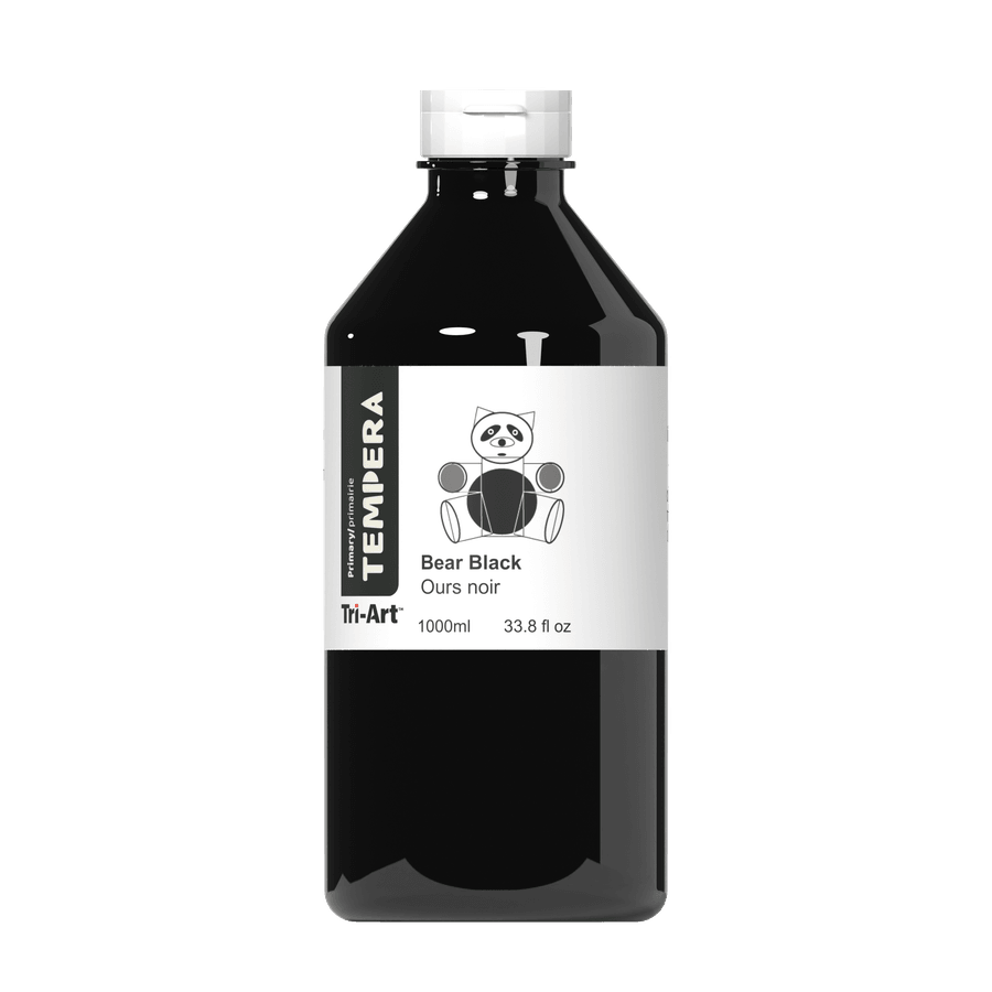 Primary Liquid Tempera - Bear Black - Tri-Art Mfg.