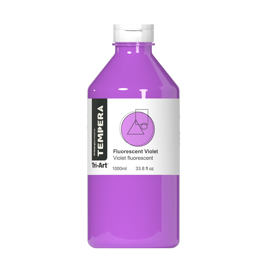 Primary Liquid Tempera - Fluorescent Violet - Tri-Art Mfg.