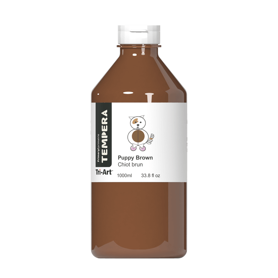 Primary Liquid Tempera - Puppy Brown - Tri-Art Mfg.