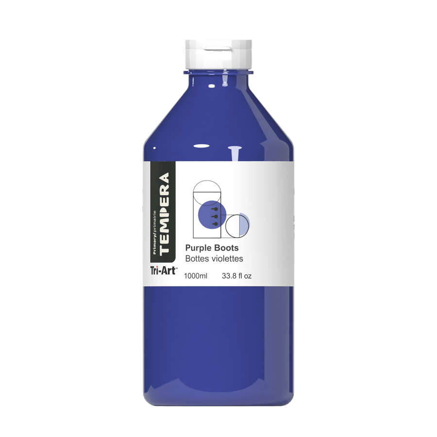 Primary Liquid Tempera - Purple Boots - Tri-Art Mfg.