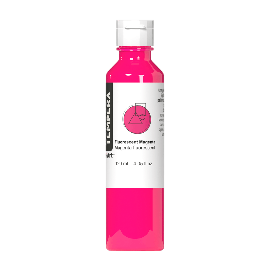 Primary Liquid Tempera - Fluorescent Magenta - Tri-Art Mfg.