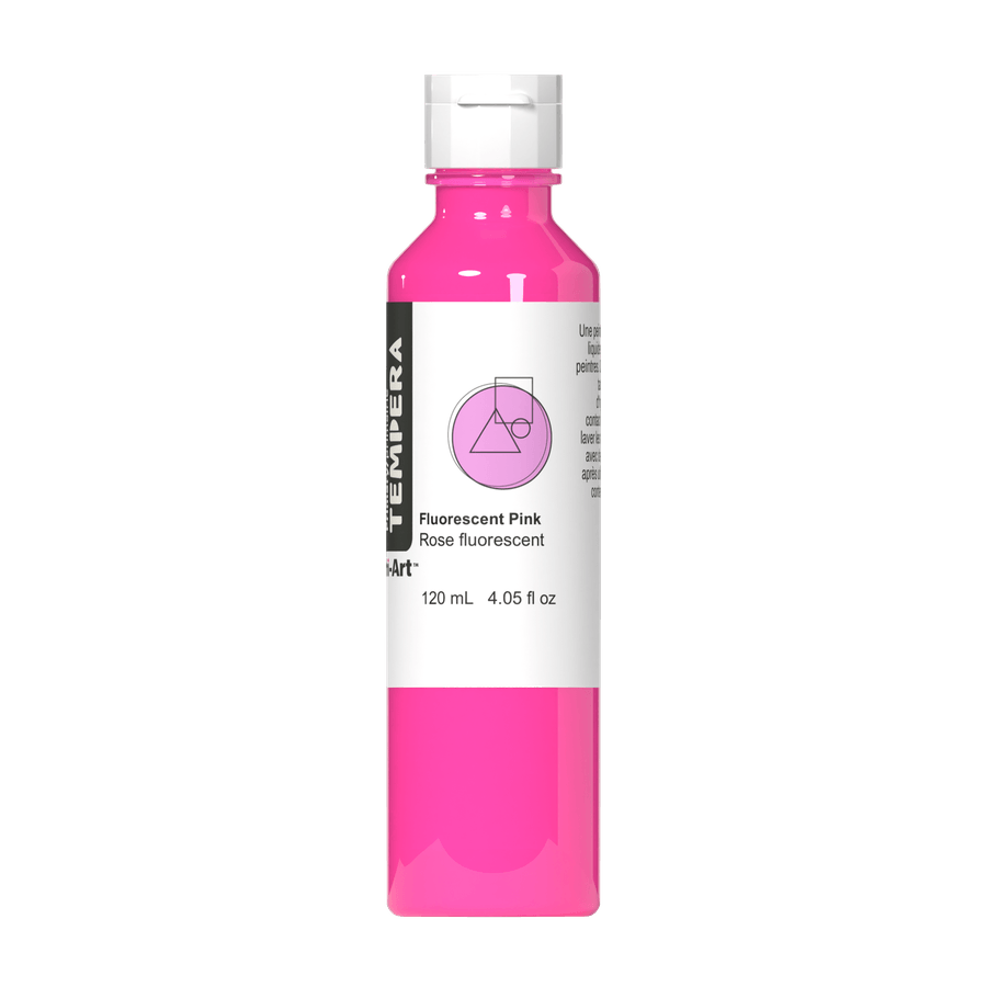 Primary Liquid Tempera - Fluorescent Pink - Tri-Art Mfg.