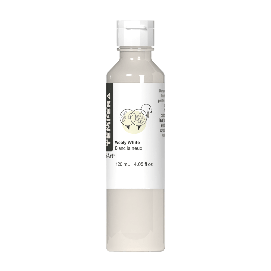 Primary Liquid Tempera - Woolly White - Tri-Art Mfg.