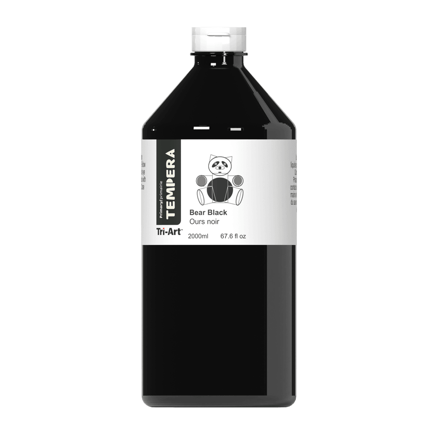 Primary Liquid Tempera - Bear Black - Tri-Art Mfg.