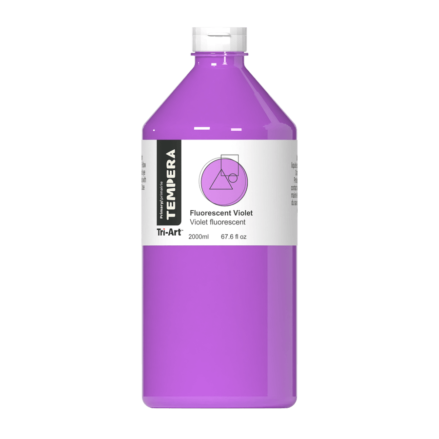 Primary Liquid Tempera - Fluorescent Violet - Tri-Art Mfg.