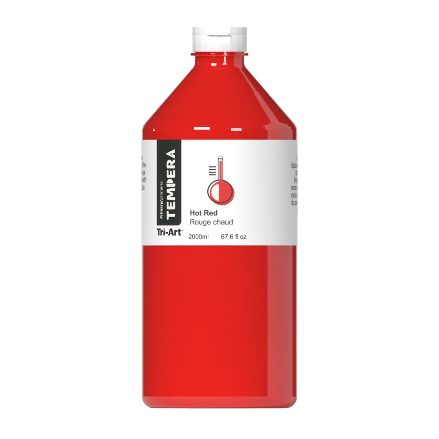 Primary Liquid Tempera - Hot Red - Tri-Art Mfg.