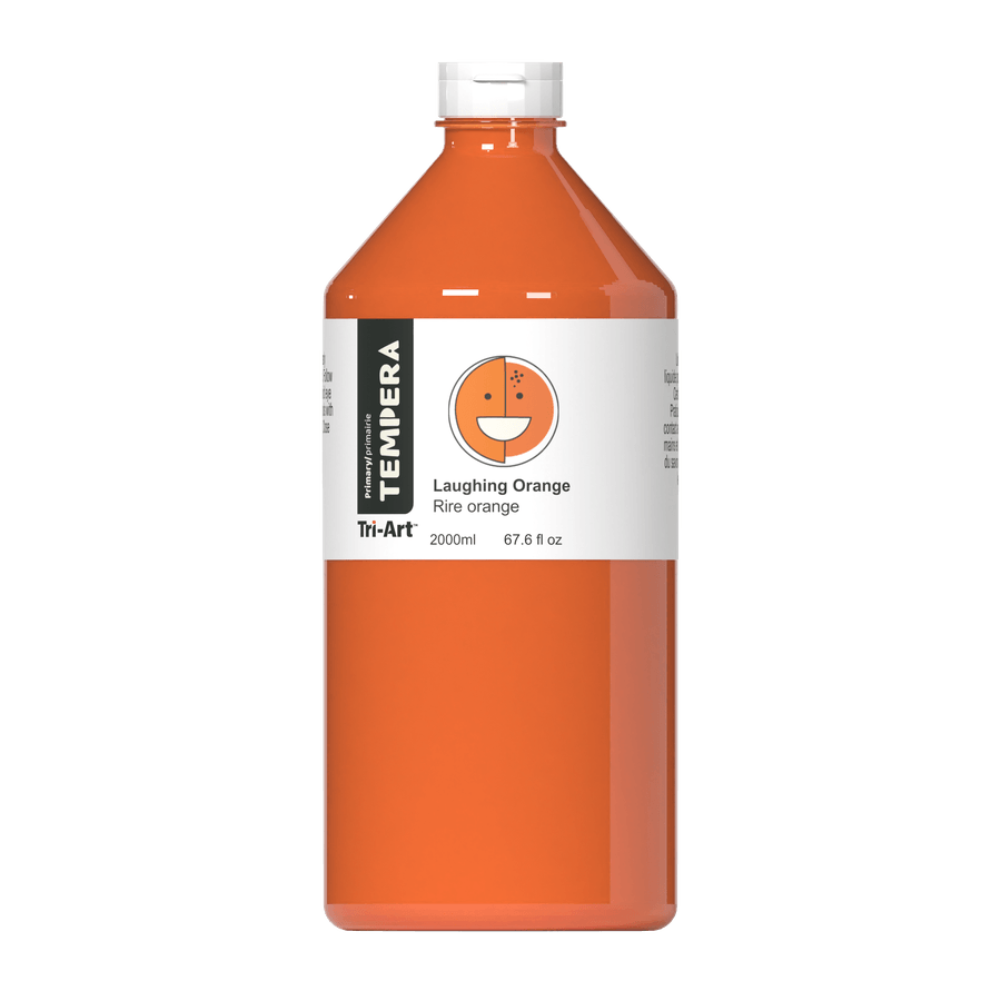 Primary Liquid Tempera - Laughing Orange - Tri-Art Mfg.