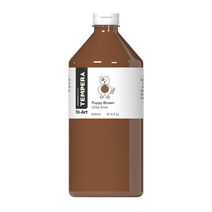 Primary Liquid Tempera - Puppy Brown - Tri-Art Mfg.