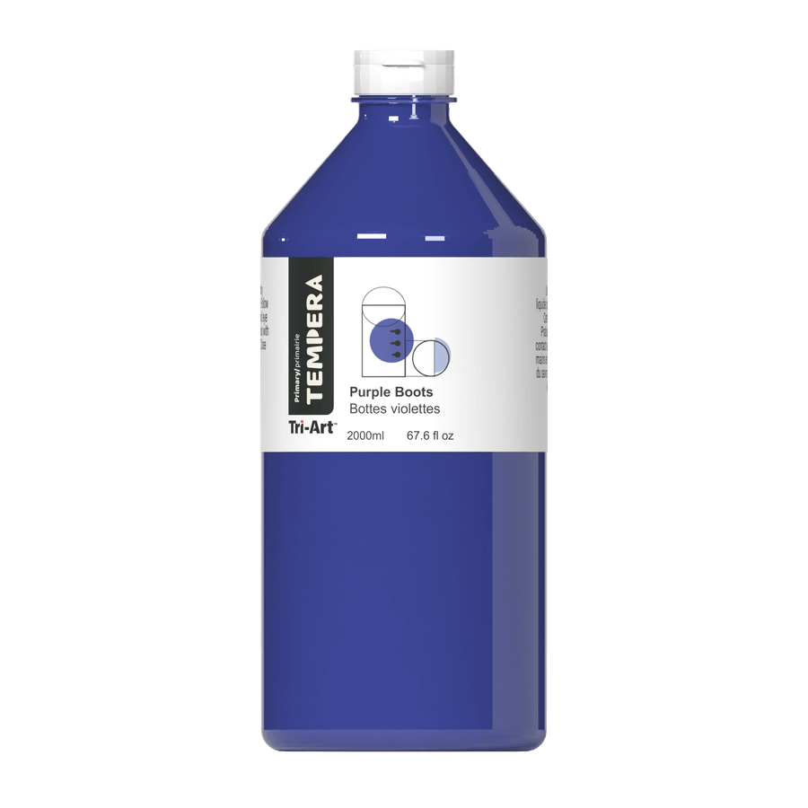 Primary Liquid Tempera - Purple Boots - Tri-Art Mfg.