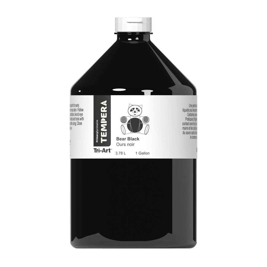 Primary Liquid Tempera - Bear Black - Tri-Art Mfg.