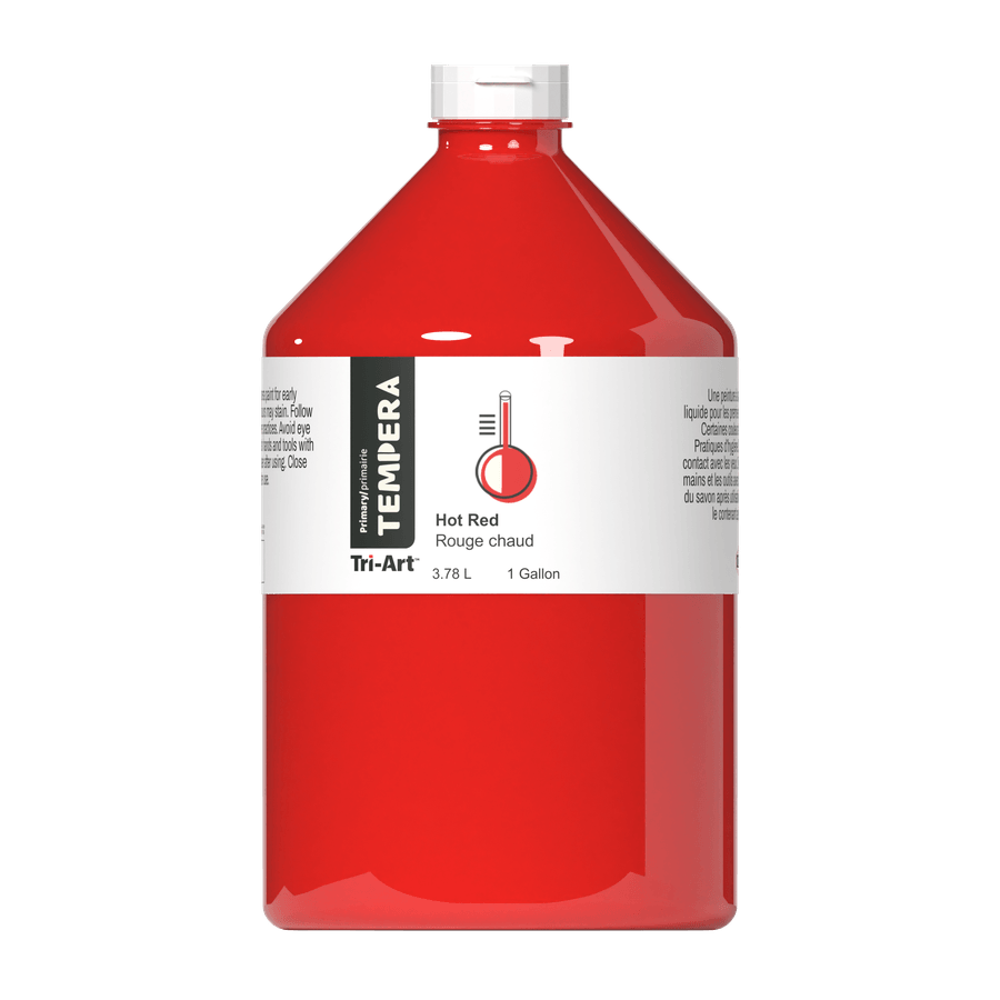 Primary Liquid Tempera - Hot Red - Tri-Art Mfg.