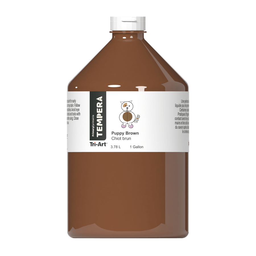 Primary Liquid Tempera - Puppy Brown - Tri-Art Mfg.