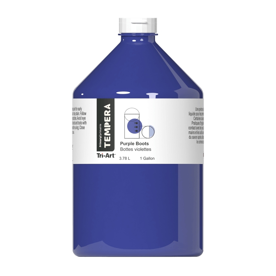 Primary Liquid Tempera - Purple Boots - Tri-Art Mfg.