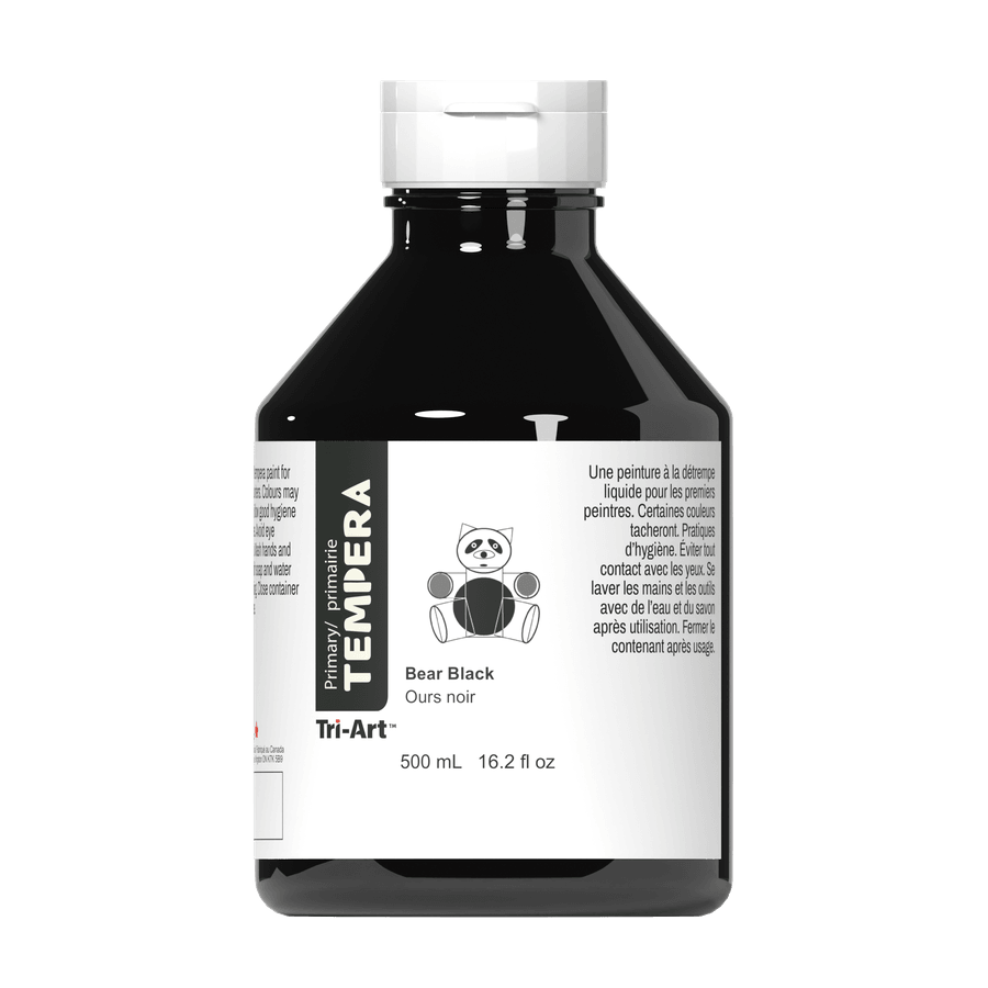 Primary Liquid Tempera - Bear Black - Tri-Art Mfg.