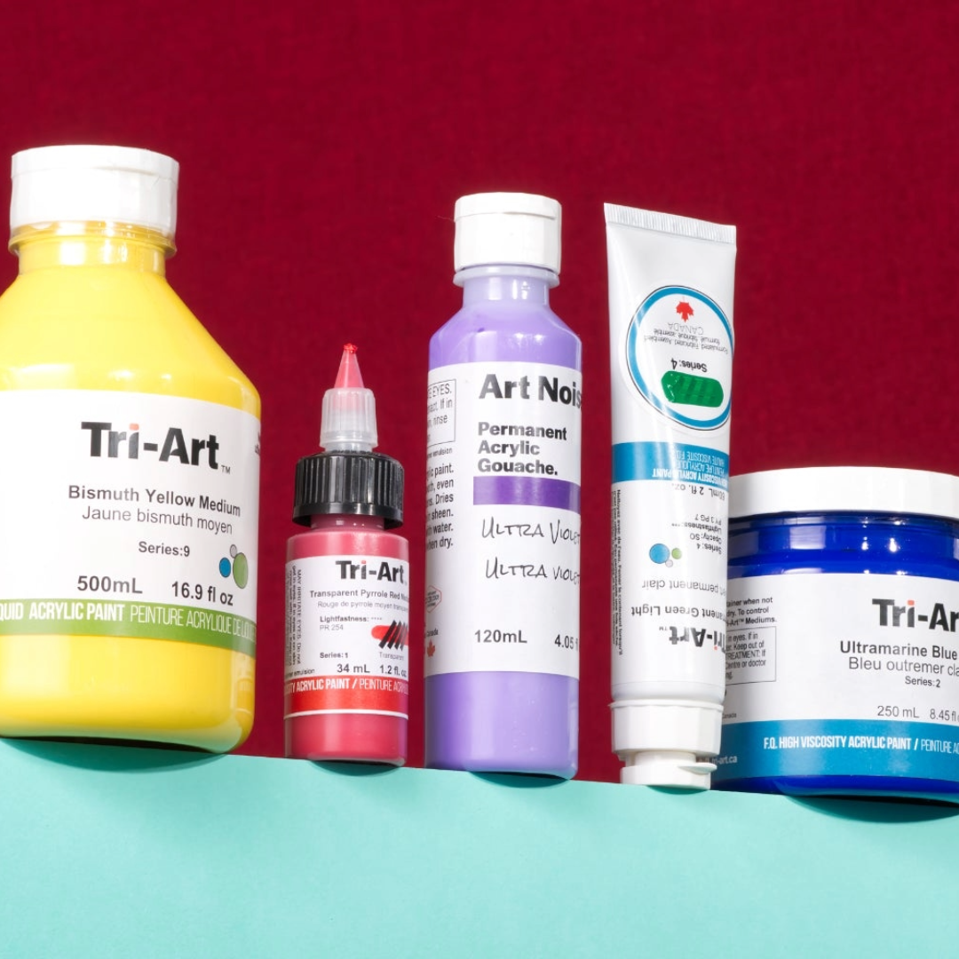 Acrylic Paint 101: Types of Acrylic Paint
