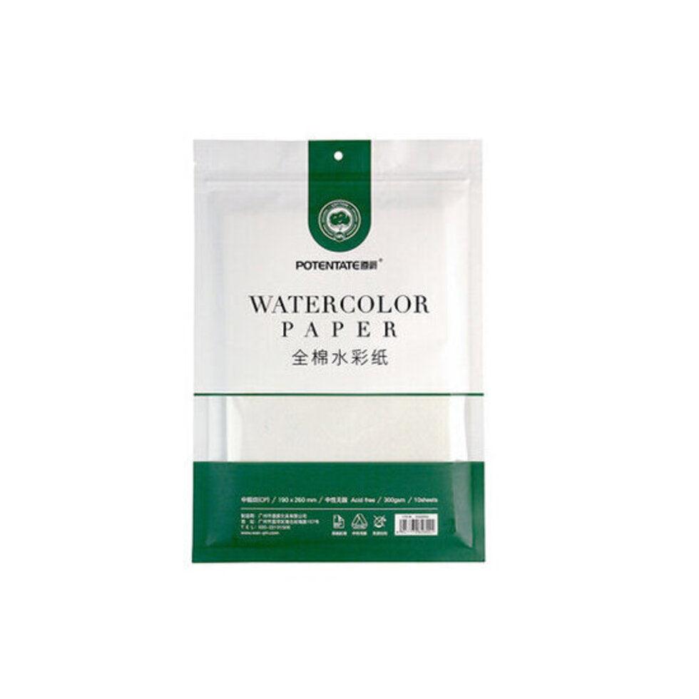 Potentate - Watercolour Paper Packs (Small/Medium sizes) - Tri-Art Mfg.