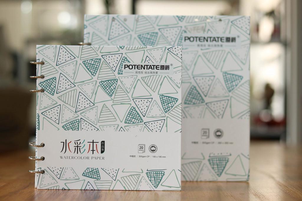 Potentate - Hardcover Watercolour Book - Cold Press - Tri-Art Mfg.