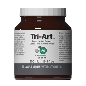 Tri-Art Mediums - Burnt Umber Gesso