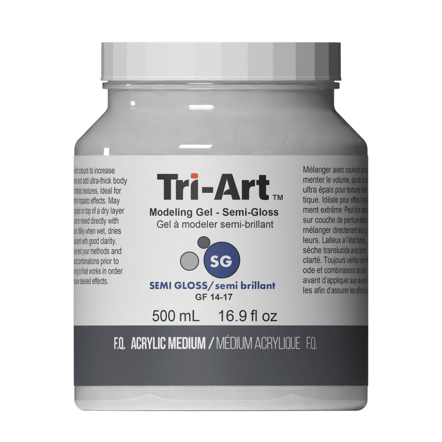 Tri-Art Mediums - Modeling Gel Semi Gloss