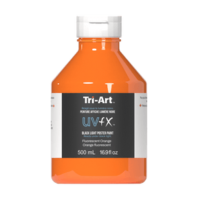 UVFX Black Light Poster Paint - Fluorescent Orange