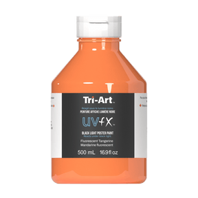 UVFX Black Light Poster Paint - Fluorescent Tangerine