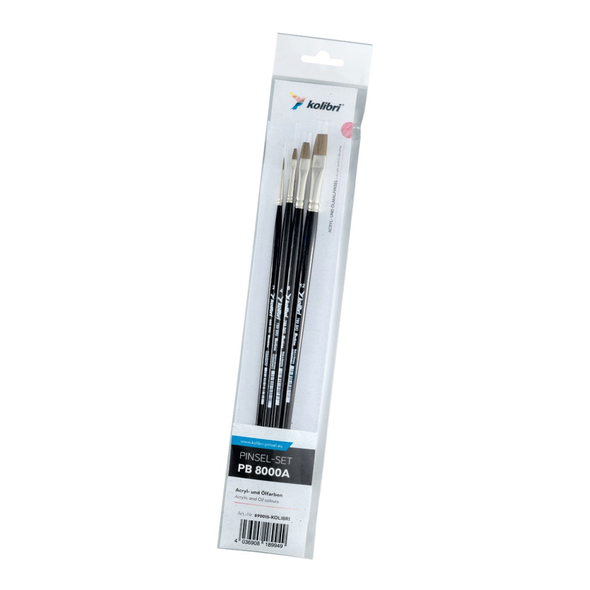 Kolibri - Acrylic/Oil Brush Set - PB 8000A