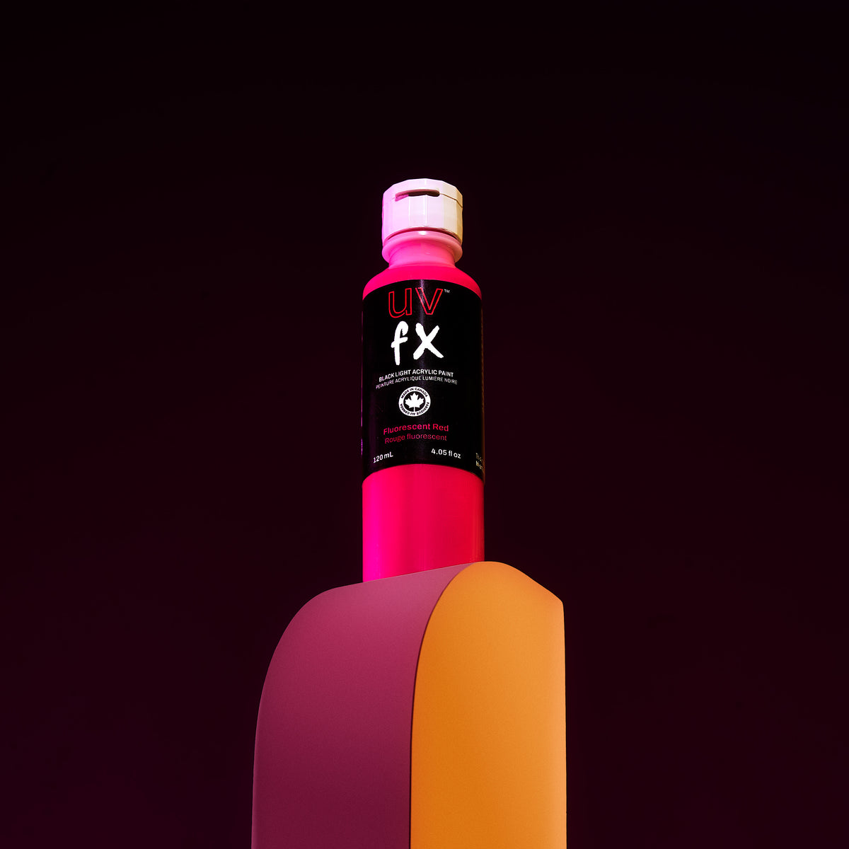 Gouache UVFX Black Light - Rouge Fluo
