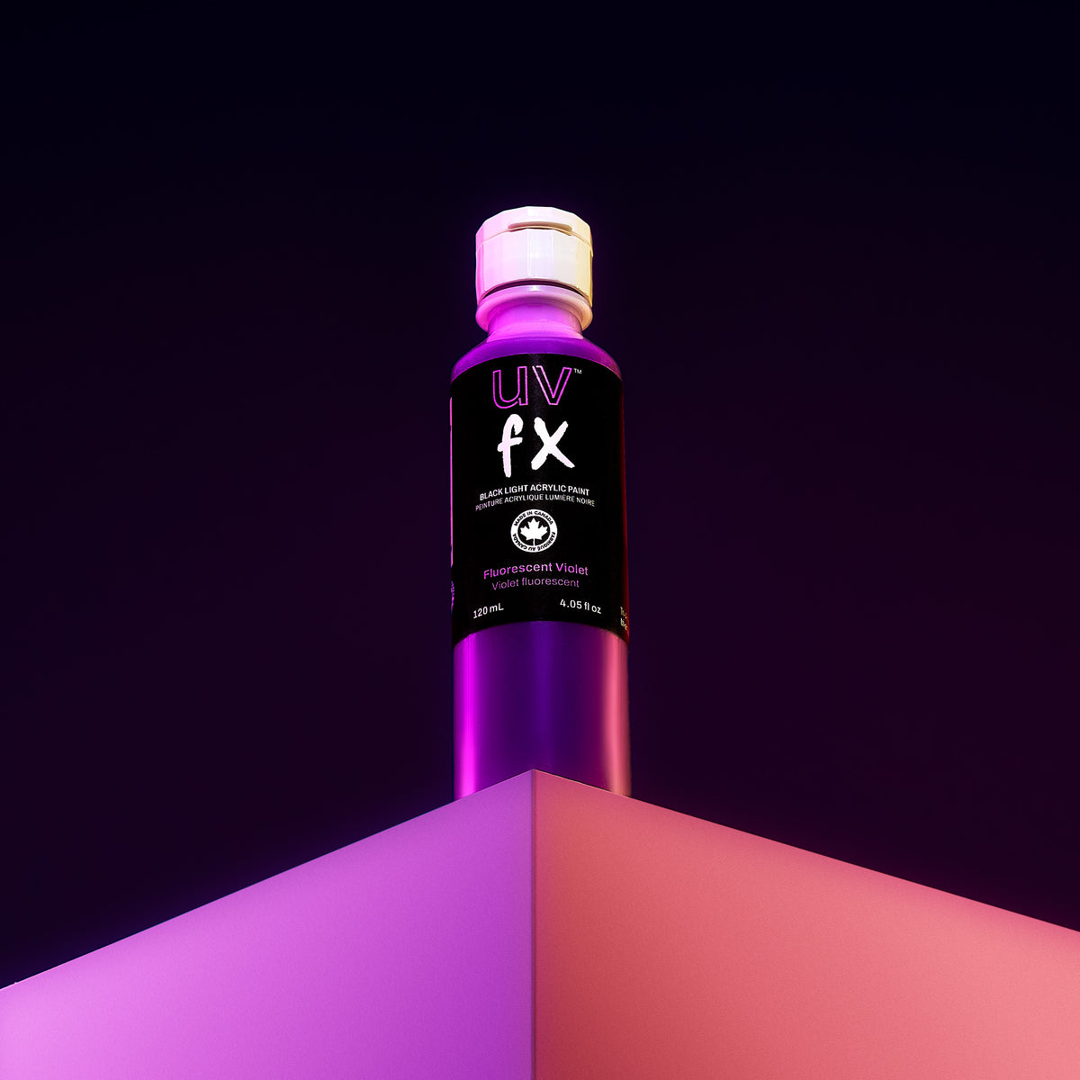 Peinture gouache UVFX Black Light - Violet Fluorescent