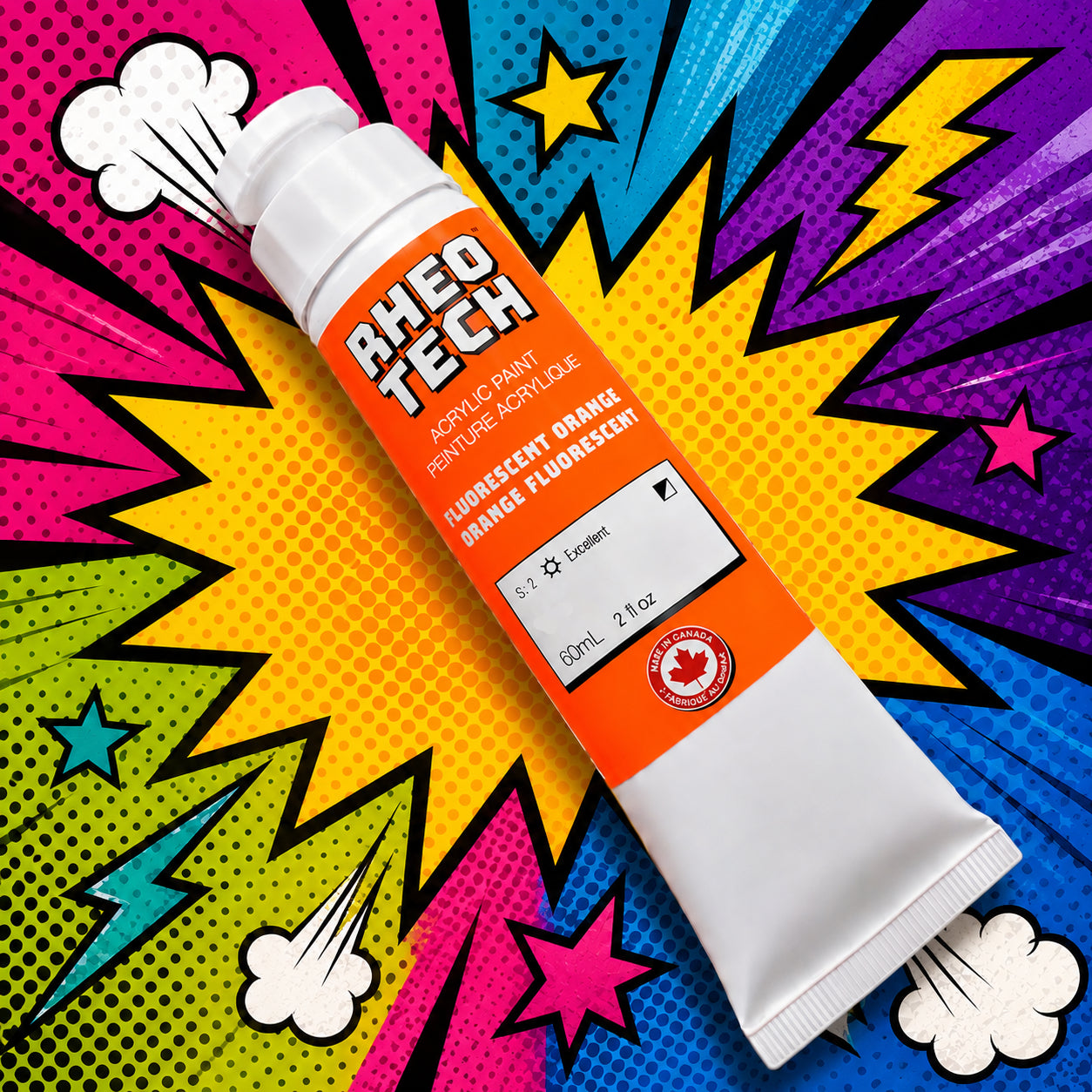 Rheotech - Fluorescent Orange