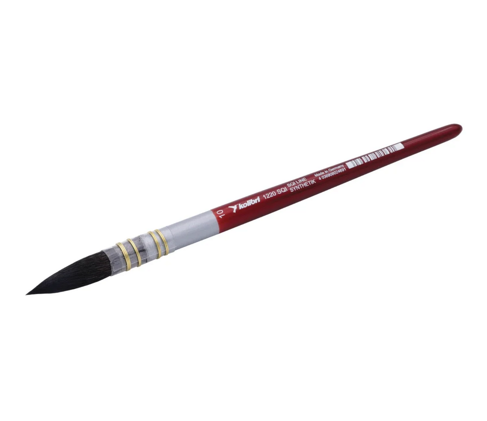 Kolibri - Synthetic Squirrel Watercolour Brush - Quill - 1220 SQI