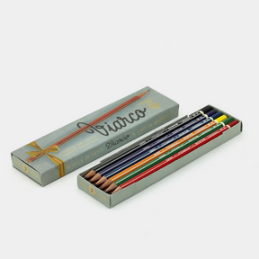 Vintage Pencil Set - BOX 12 PENCILS 1951 HB2 - REEDITION