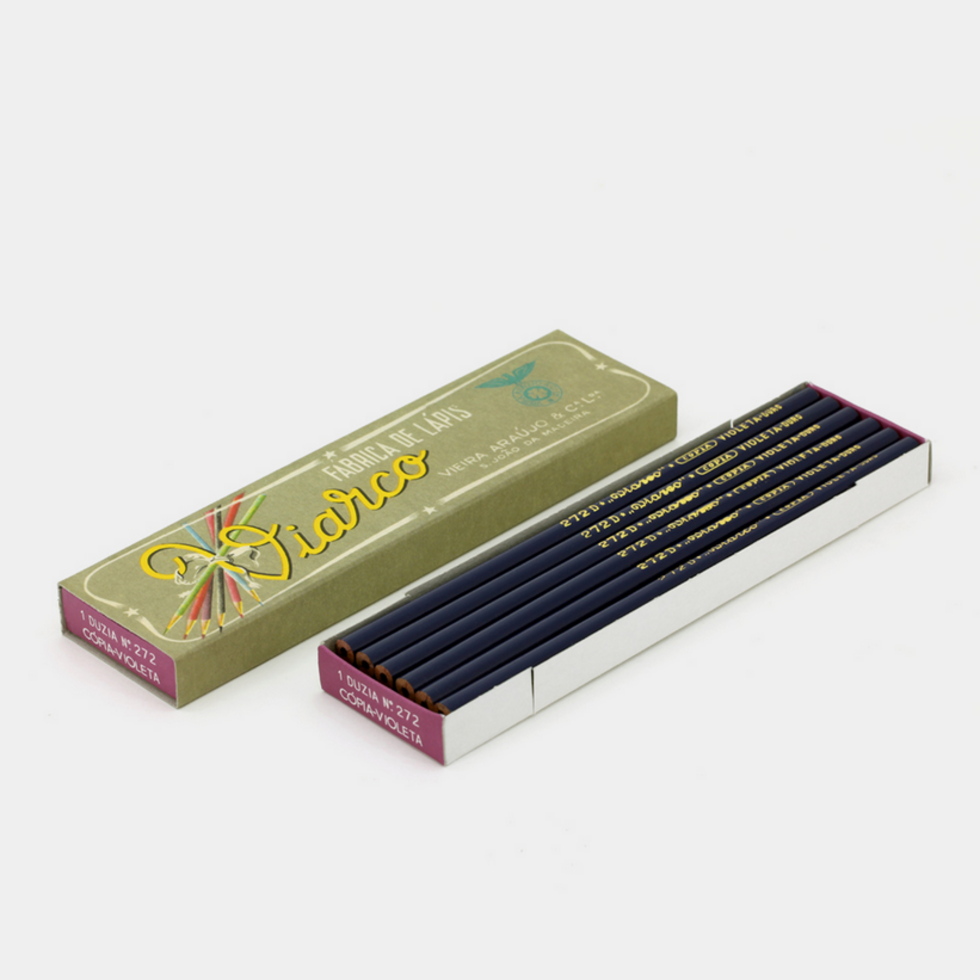 BOX 12 PENCILS COPIA 272D - REEDITION