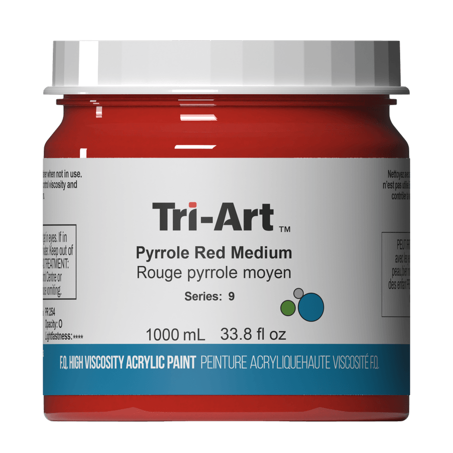 Tri-Art High Viscosity - Pyrrole Red Medium