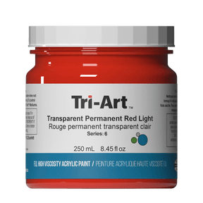 Tri-Art High Viscosity - Transparent Permanent Red Light