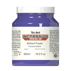 Impressions Acrylic Printing Ink - Brilliant Purple