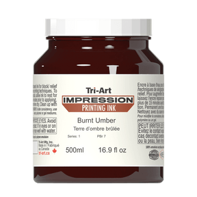 Impressions Block Printing Ink - Burnt Umber